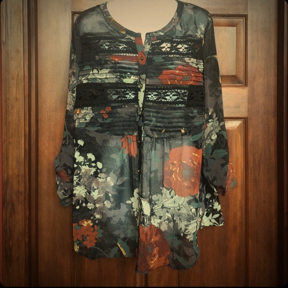 Anthropologie Meadow Rue Tunic